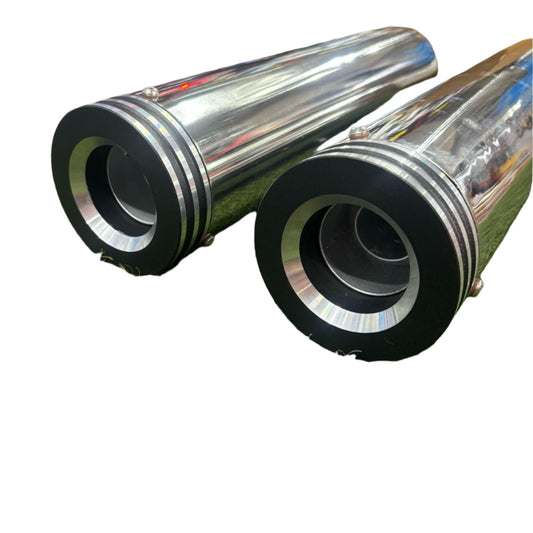 Stainless Steel Raptor Exhaust for Super Meteor 350 | Durable Performance | Enhanced Efficiency | Corrosion-Resistant