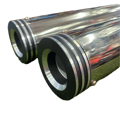 Stainless Steel Raptor Exhaust for Super Meteor 350 | Durable Performance | Enhanced Efficiency | Corrosion-Resistant