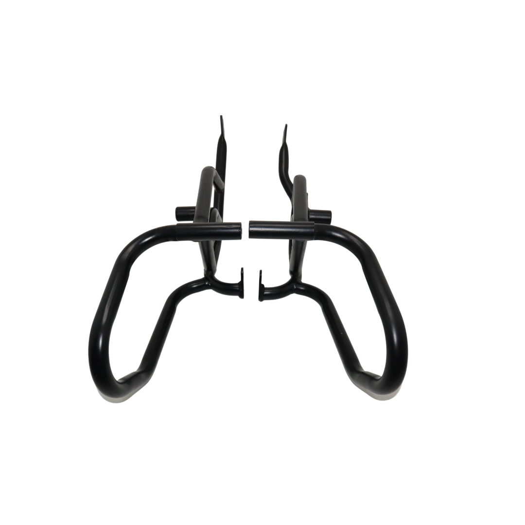 Premium Delrin Sliders Round Cross Leg Guard for Dominar 250 & 400