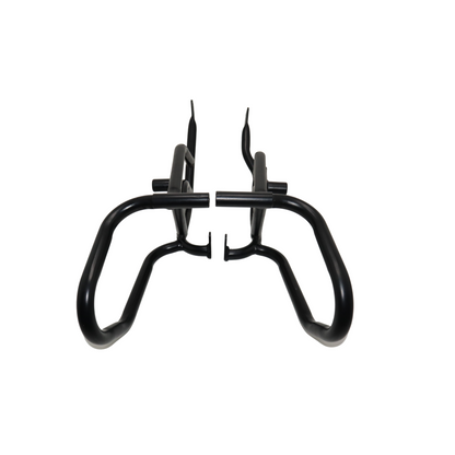 Premium Delrin Sliders Round Cross Leg Guard for Dominar 250 & 400
