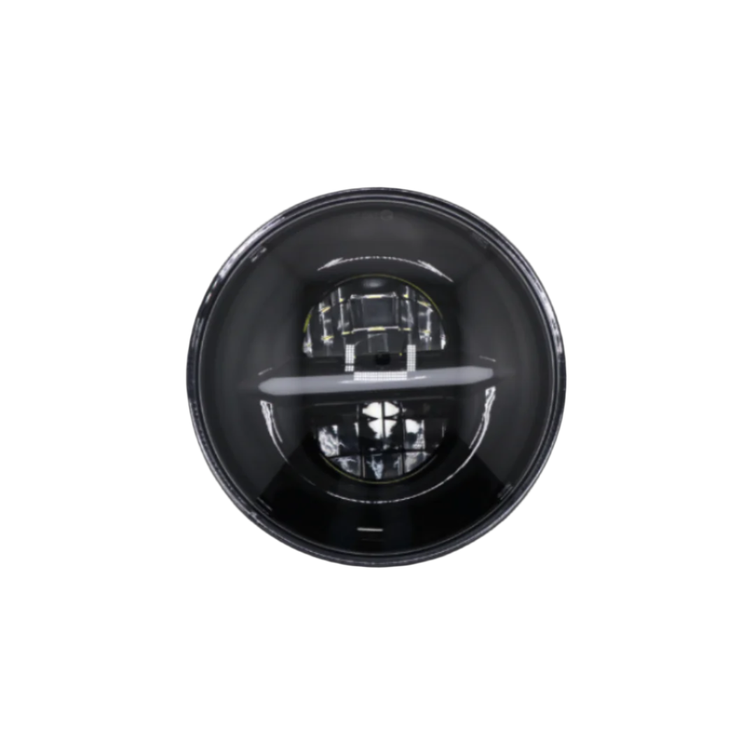 7" Inch 150 watt Minus Headlight for All Royal Enfield Models-1 year warranty-Not fit for 2024 models