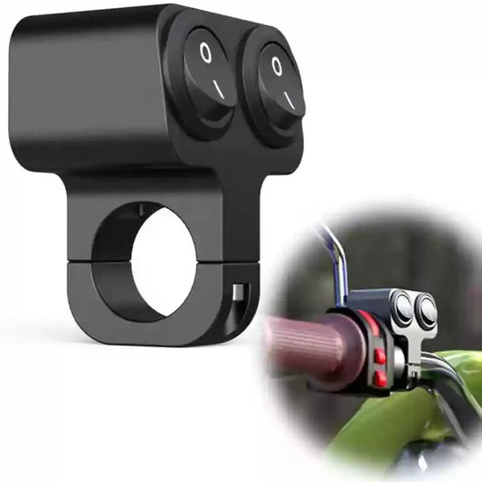 Handle Mount Double On/Off Switch for All Motorcycles