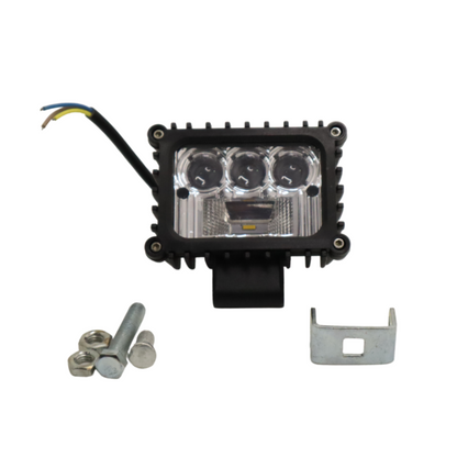 3-LED Economy 20W Square Light – Universal for Motorcycles