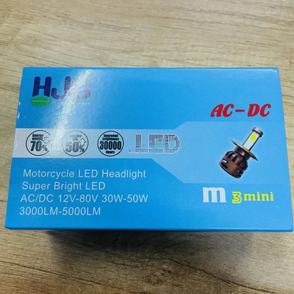 HJG M3 Mini Bulb LED Headlight for All Motorcycles