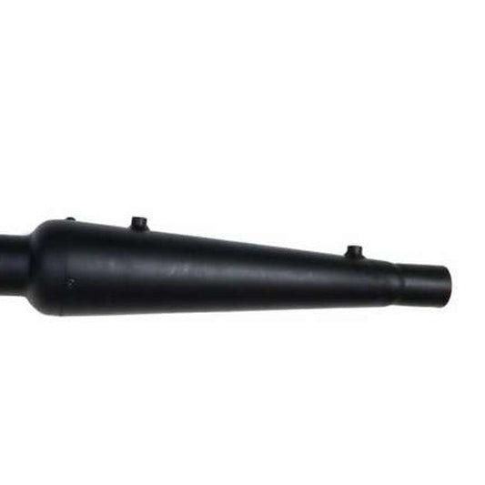 Monster Black Silencer with Glass wool Exhaust for Royal Enfield