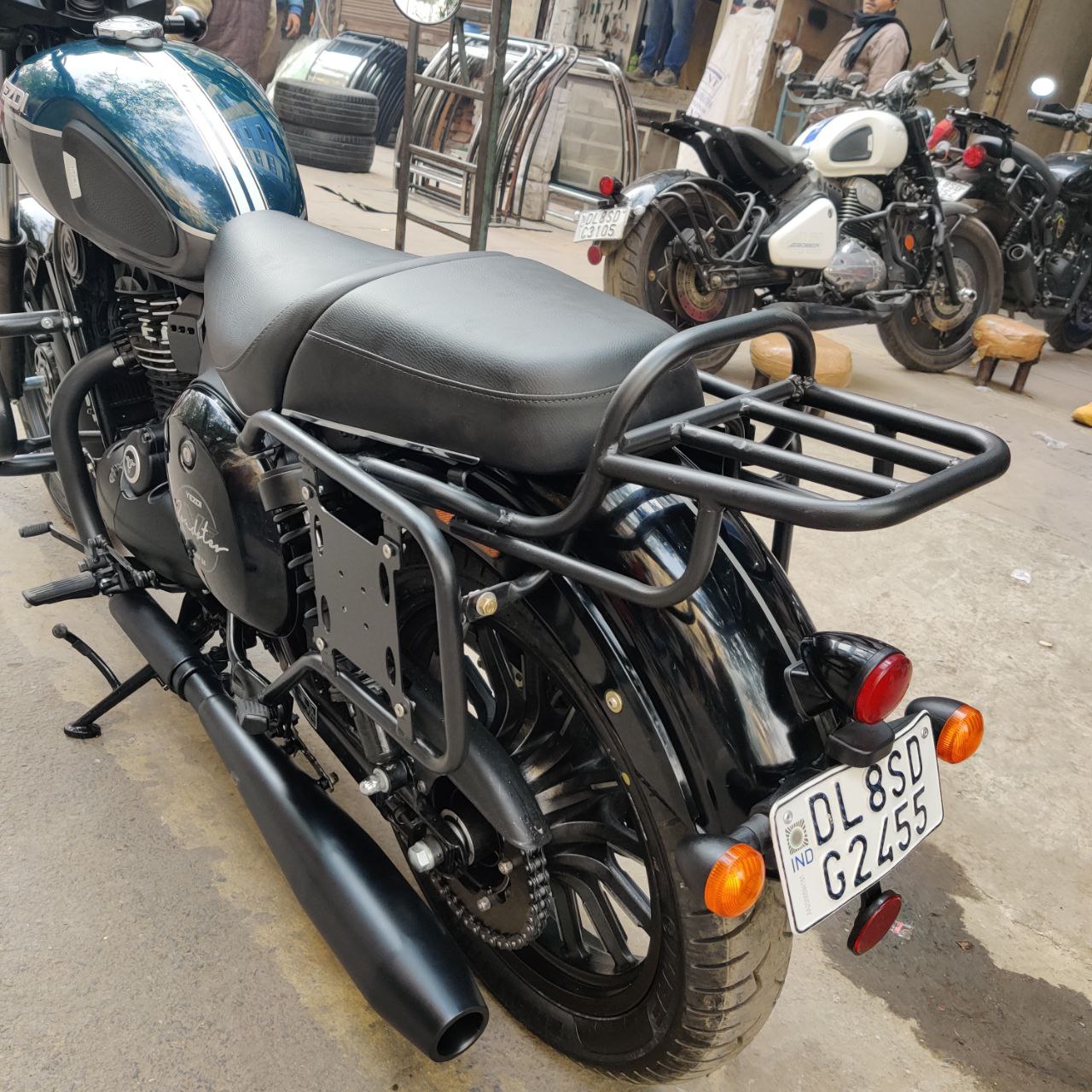 Top Rack for Yezdi Roadster with Tubular Frame