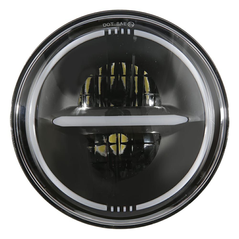 7" Inch Minus Headlight 150 Watt Full Ring - With 1 year warranty