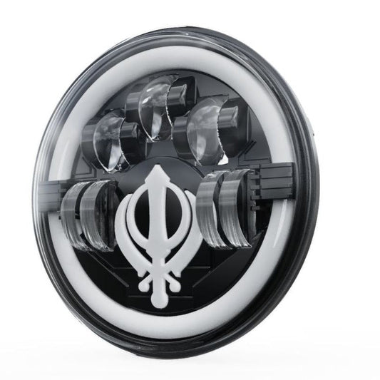 7" Inch Khanda Design Led Headlight