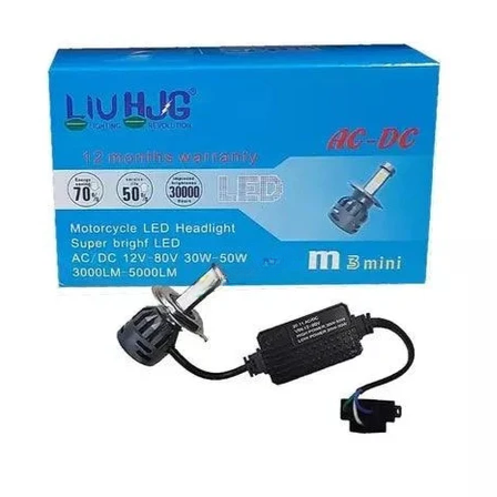 HJG M3 Mini Bulb LED Headlight for All Motorcycles